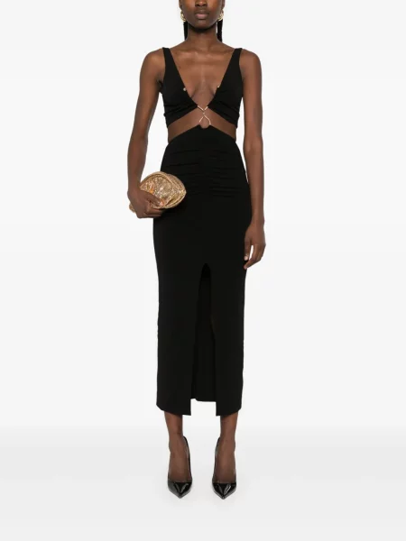 Rochie maxi Nissa de costum negru