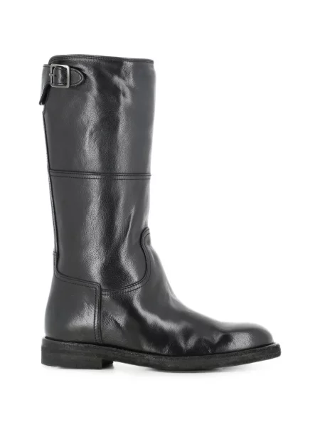 Botine Officine Creative cu cataramă negru