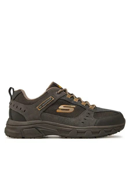 Sneakerși Skechers gri