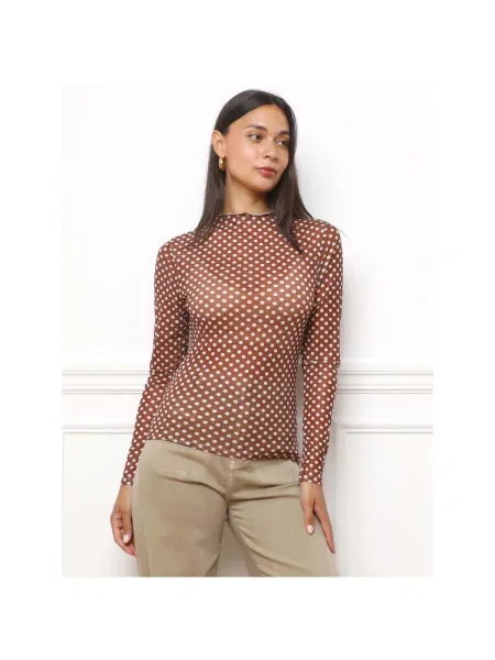 Top La Modeuse maro