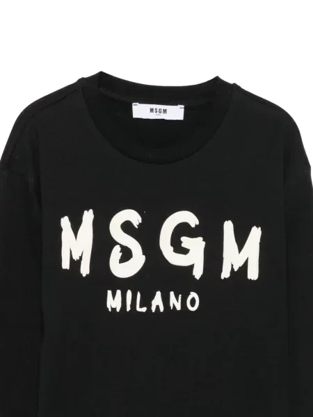 Koszulka dziecięca Msgm czarna