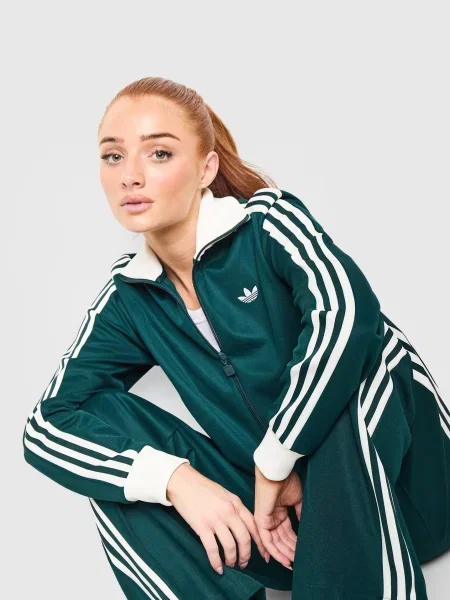 Adidas Bluza Rozpinana Beckenbauer Tt zielona