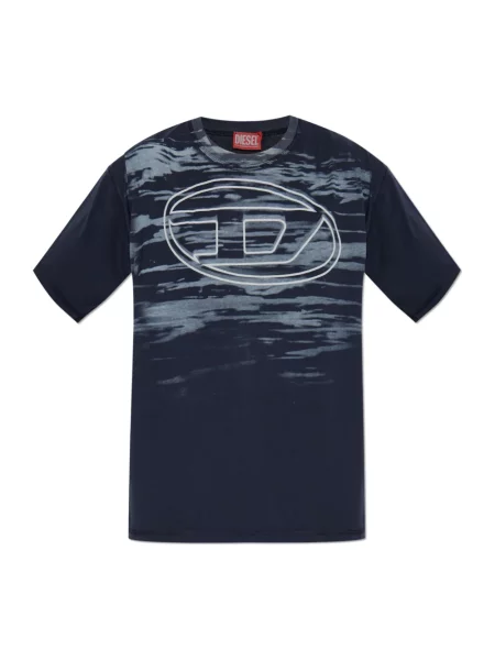 Diesel Koszulki Mężczyzna XL T-shirt niebieski
