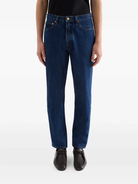 Blugi Jil Sander cu 5 buzunare albastru