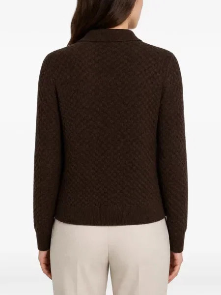 Cardigan Retori tricotate maro