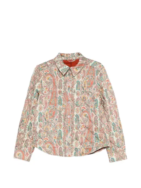 Geacă cu puf Etro cu imagine cu model paisley