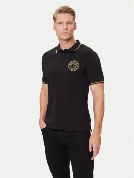 Versace Jeans Couture Polo majica črna