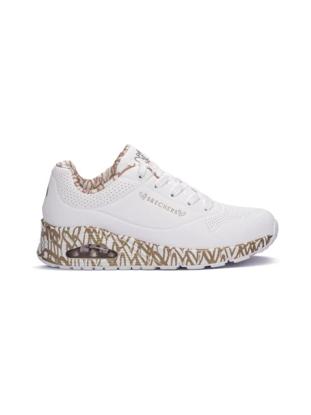 Pantofi Skechers alb