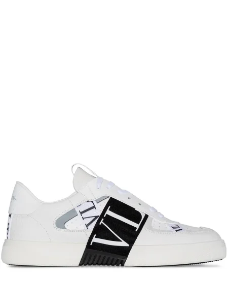 Sneakerși Valentino Garavani cu imagine alb