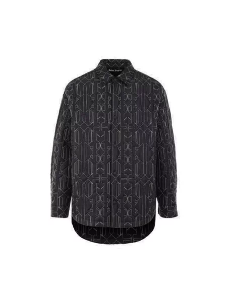 Koszula Palm Angels casual czarna