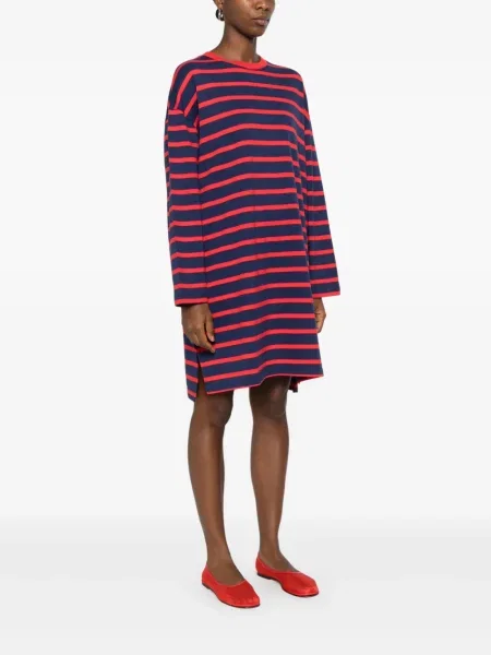 Tricou 6397 cu dungi albastru