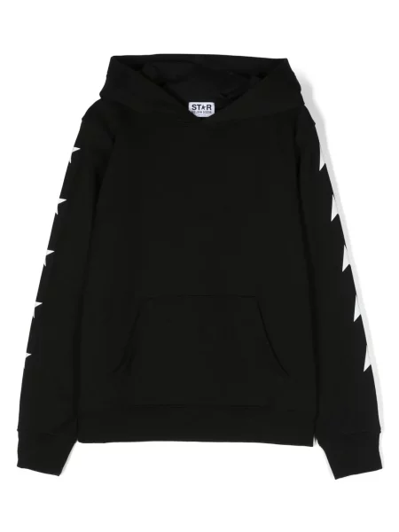 Bluza z kapturem dziecięca Golden Goose czarna