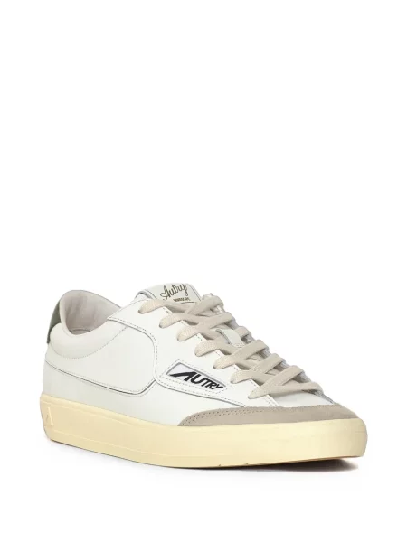 Sneakerși Autry din piele alb