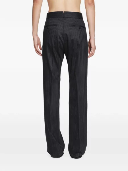 Pantaloni Tom Ford cu dungi gri
