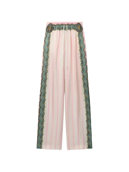 Pantaloni Versace de mătase