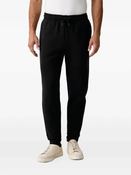 Pantaloni Trussardi alergare cu cordon negru