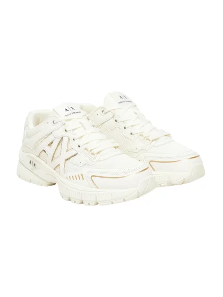 Sneakersy Armani Exchange białe