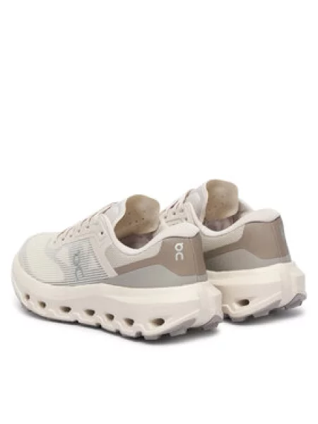 Női futócipők On Cloudvista 3 pearl/cinder. Méret: 38 EU bézs