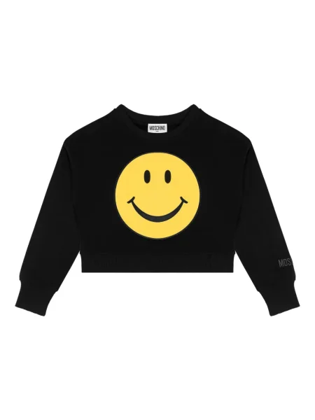 Sweter dziecięcy Moschino czarny