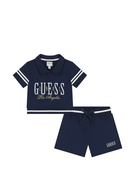 Komplet dresowy dziecięcy Guess niebieski
