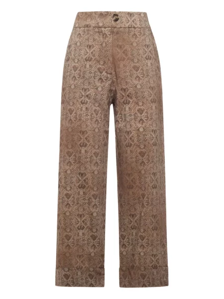 Pantaloni Pierre-louis Mascia cu imprimeu geometric