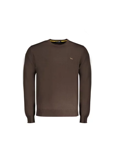 Sweter Harmont & Blaine wełniany brązowy