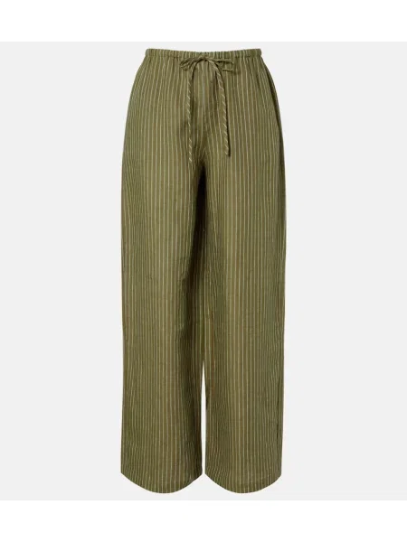Pantaloni Staud de in verde