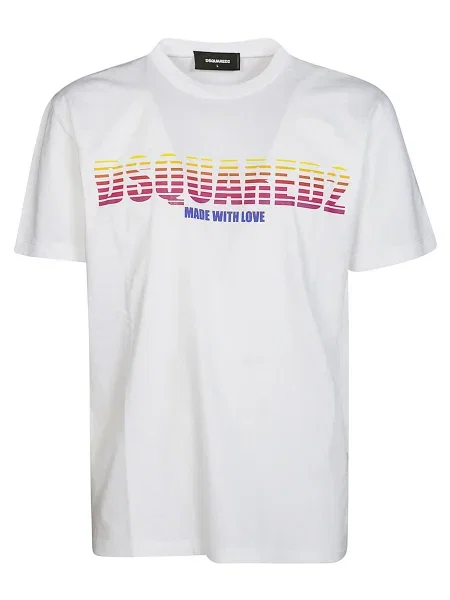 Tricou Dsquared2 alb