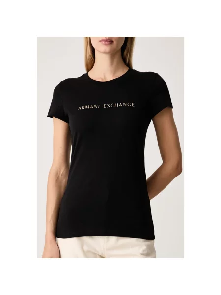 Tričko Armani Exchange čierna