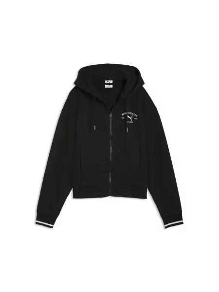 Rozpinana bluza z kapturem PUMA Class PUMA czarna