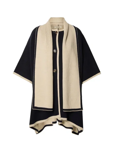 Barbour Pelerína River / námornícka modrá béžová