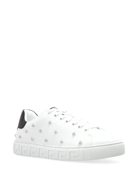 Sneakerși Versace alb