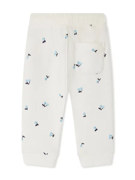 Legginsy dziecięce Bonpoint białe