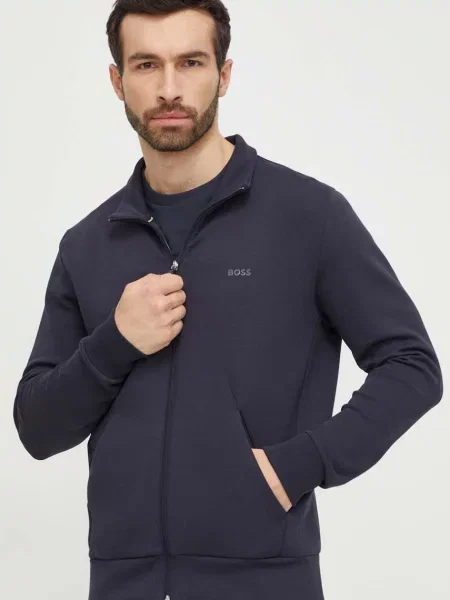 BOSS Tréning dzseki Skaz sötétkék zöld