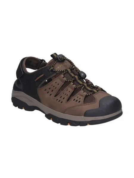 Pánske sandále SKECHERS Tresmen Menard brown hnedá