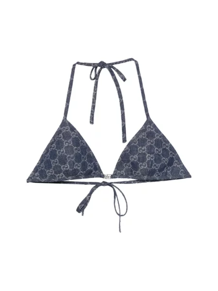 Bikini Gucci niebieskie