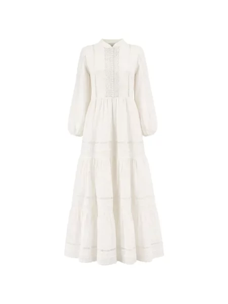 Lung rochie maxi Ermanno Scervino alb