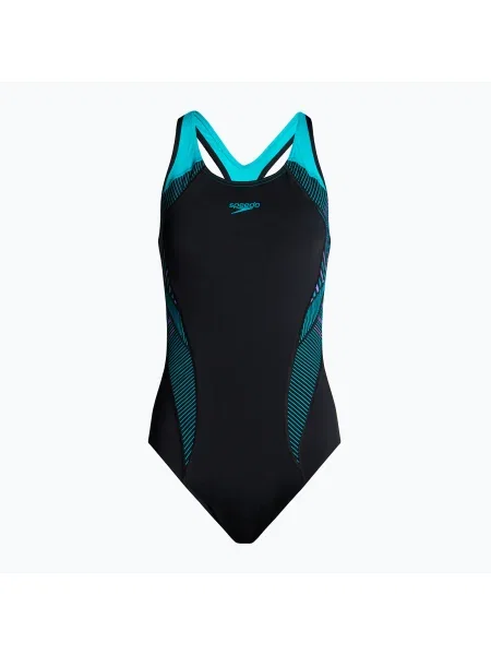 Olcsóbban. Speedo Plastisol Laneback egyrészes fürdőruha Méret: 32 fekete