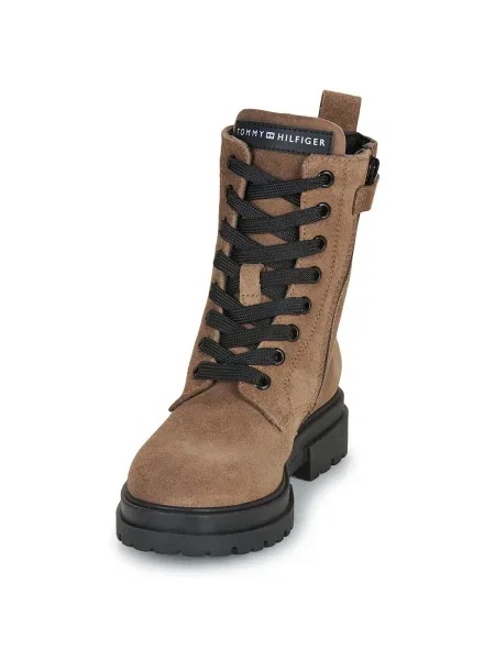 Pantofi copii Tommy Hilfiger maro