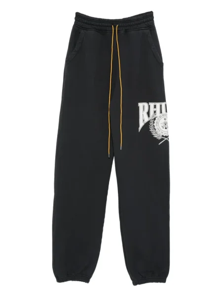 Pantaloni Rhude cu imagine negru