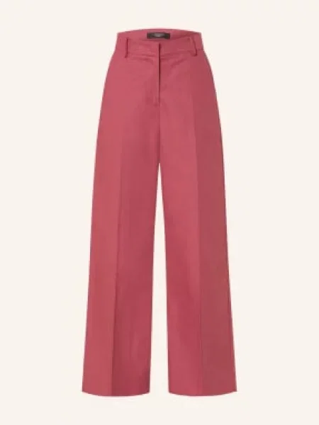 Weekend Max Mara Spodnie Culotte Zircone rot