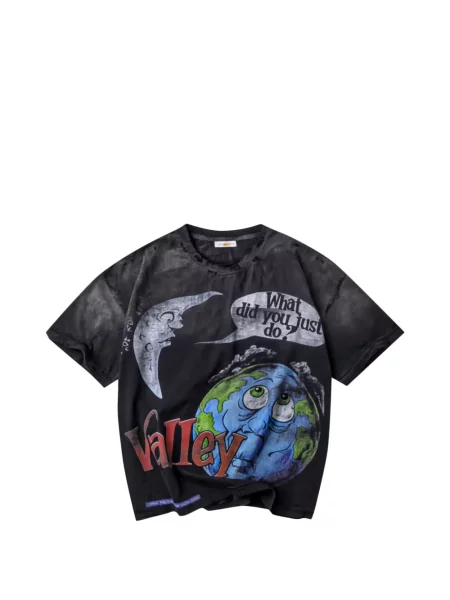 Tricou Vale zdrențuiți negru