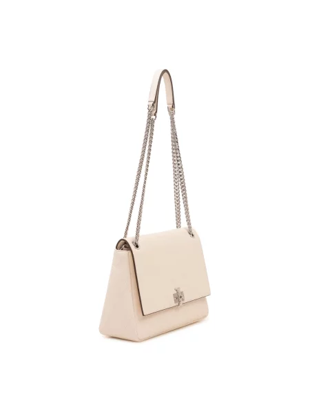 Torebka Tory Burch skórzana beżowa