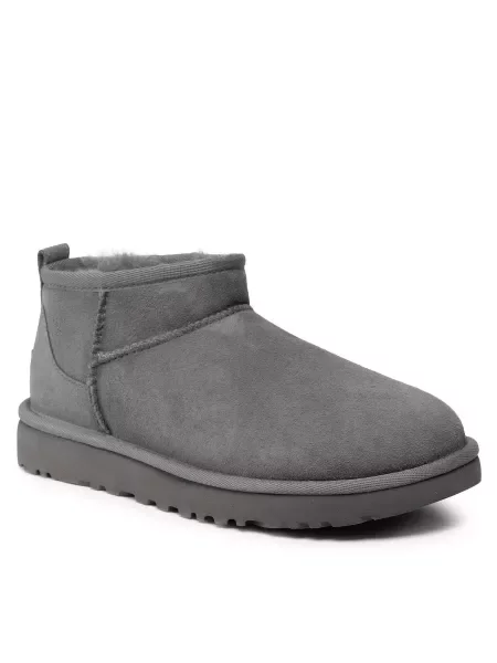 Μπότες Χιονιού Ugg W Classic Ultra Mini γκρι
