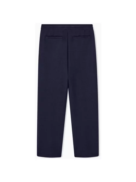 Armani Exchange pantaloni de trening pentru bărbați cu modal albastru