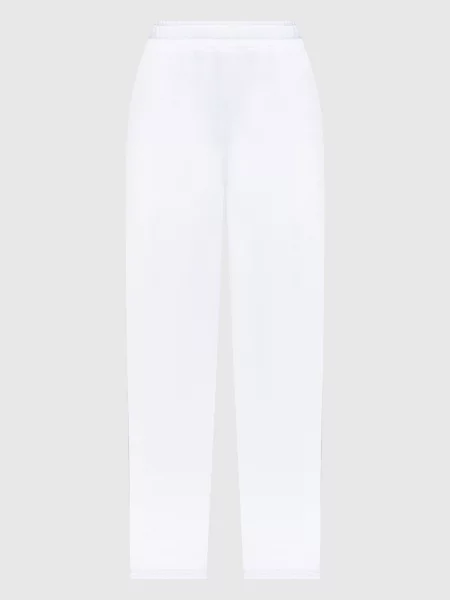 Джогери з вишивкою логотипа Dolce&gabbana білі