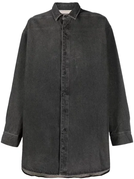 Cămașă din denim Fear Of God Essentials negru