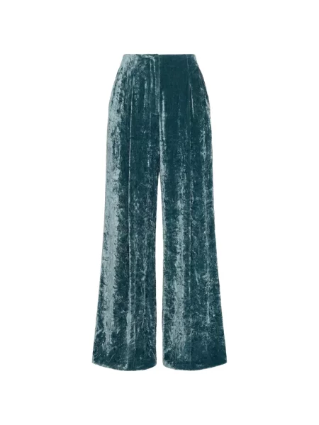 Pantaloni Ulla Johnson de catifea verde