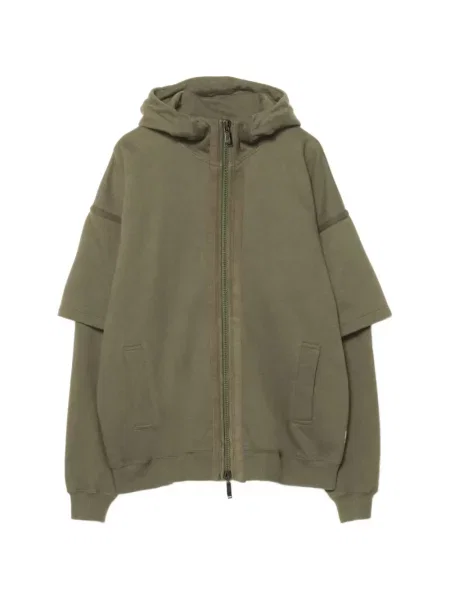 Majica s kapuljačom Maharishi zelena