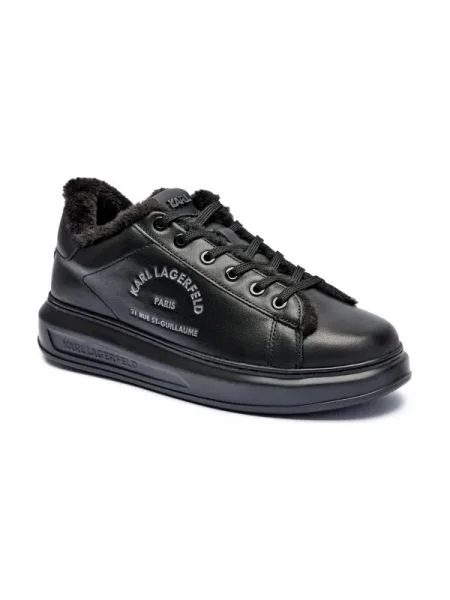 Karl Lagerfeld De piele sneakers negru